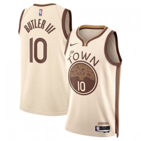 Golden State Warriors Jimmy Butler III Nike 2025-26 City Edition Valkoinen Miesten Pelipaidat Swingman
